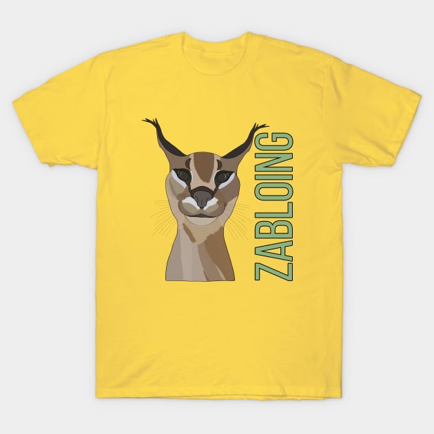Zabloing Cat Meme T-Shirt by DiegoCarvalho
